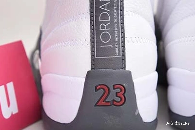 White Dark Retro 804 Jordan 12 Grey  Bright 130690-160 1018